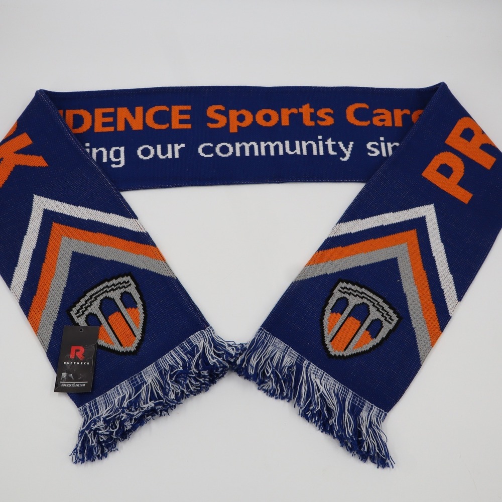 Ruffneck‎ Scarf Unisex One Size Blue Providence Sports Care Center 10 Year Knit